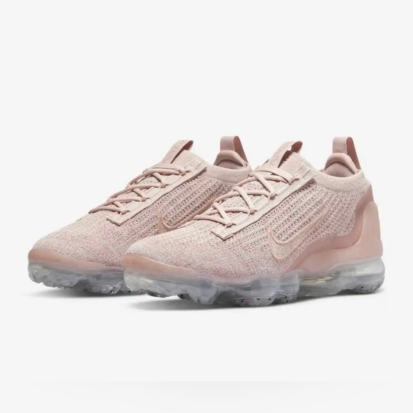 Nike Air VaporMax 2021 Flyknit Pink Oxford/Rose DJ9975-600 Women's Air Max NEW - Picture 11 of 12